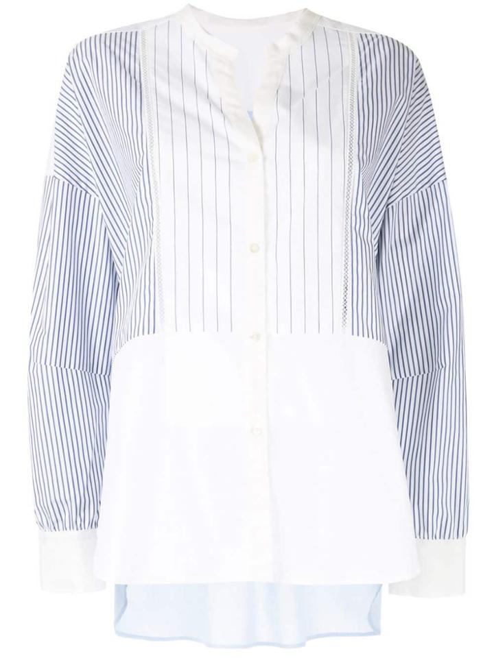 Frei Ea Multi-stripe Shirt - White