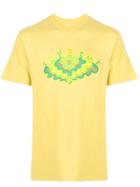 Supreme Cloud Print T-shirt - Yellow