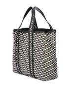 Pierre Hardy Geometric Print Archi Tote Bag - Black