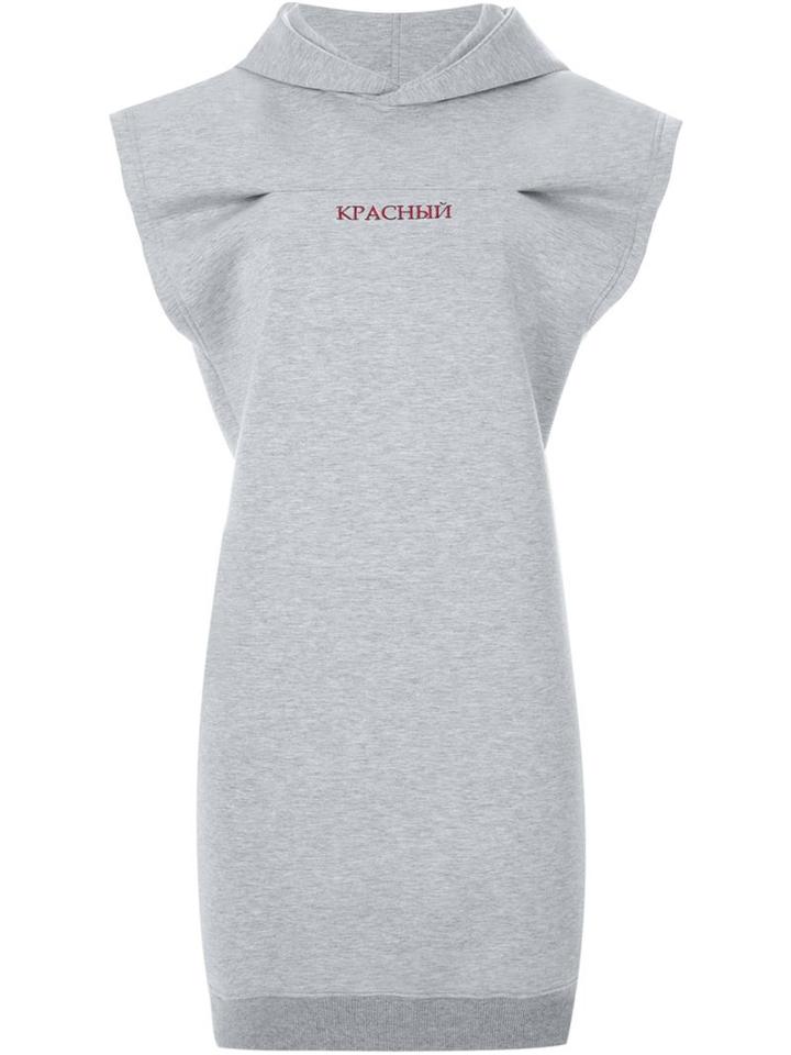 G.v.g.v. Embroidered Bonded Hoodie
