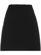 Givenchy Wool Mini Skirt - Black