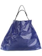 Marni Vintage Triangle Shaped Tote - Blue