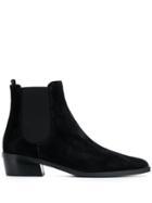 Michael Kors Collection Lottie Pull-on Ankle Boots - Black