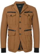Dsquared2 Multi Pockets Blazer - Brown