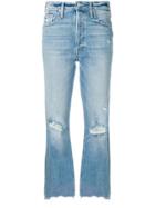 Mother Misbeliever Flared Jeans - Blue