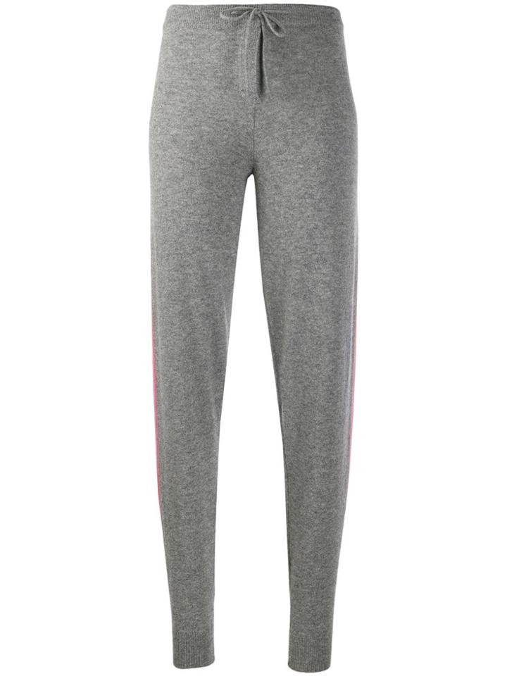 Chinti & Parker Rainbow-stripe Track Pants - Grey