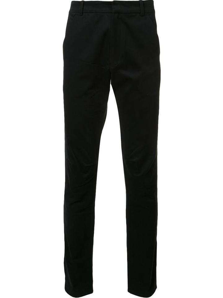 Christopher Raeburn Drill Trousers, Men's, Size: 34, Black, Cotton