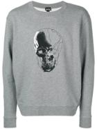 Just Cavalli Skull Print Sweatshirt - Grey