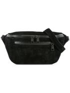 As2ov Zipped Belt Bag - Black