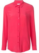 Equipment Long Sleeve Shirt - Pink & Purple