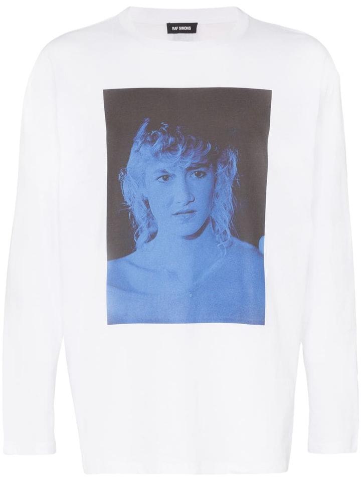 Raf Simons Laura Dern Graphic T-shirt - White