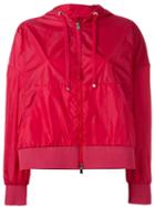 Moncler Hooded Jacket, Women's, Size: 0, Pink/purple, Polyamide