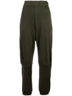 Raquel Allegra Straight-leg Track Pants - Green
