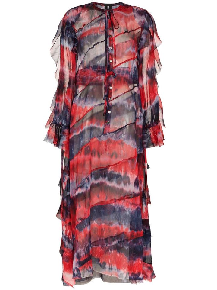 Asai Asai Vn Ls Drs Maxi Gwn - Purple