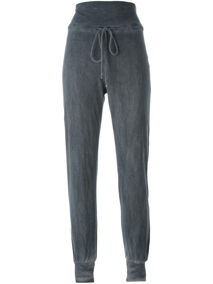 Lost & Found Rooms Tapered Track Pants, Women's, Size: Small, Grey, Cotton