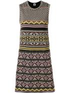 M Missoni Knitted Sleeveless Dress - Multicolour