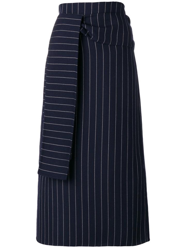Sofie D'hoore Striped Skirt - Blue