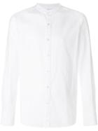 Bagutta Collarless Shirt - White