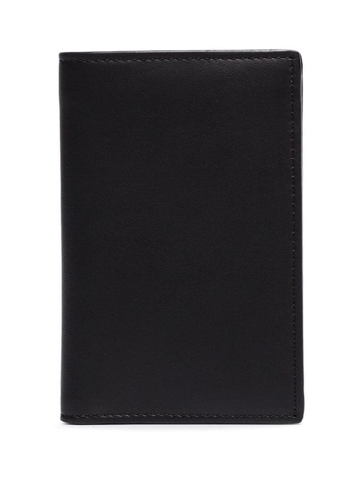 Fendi Black Fendi Mania Elastic Leather Cardholder - Brown