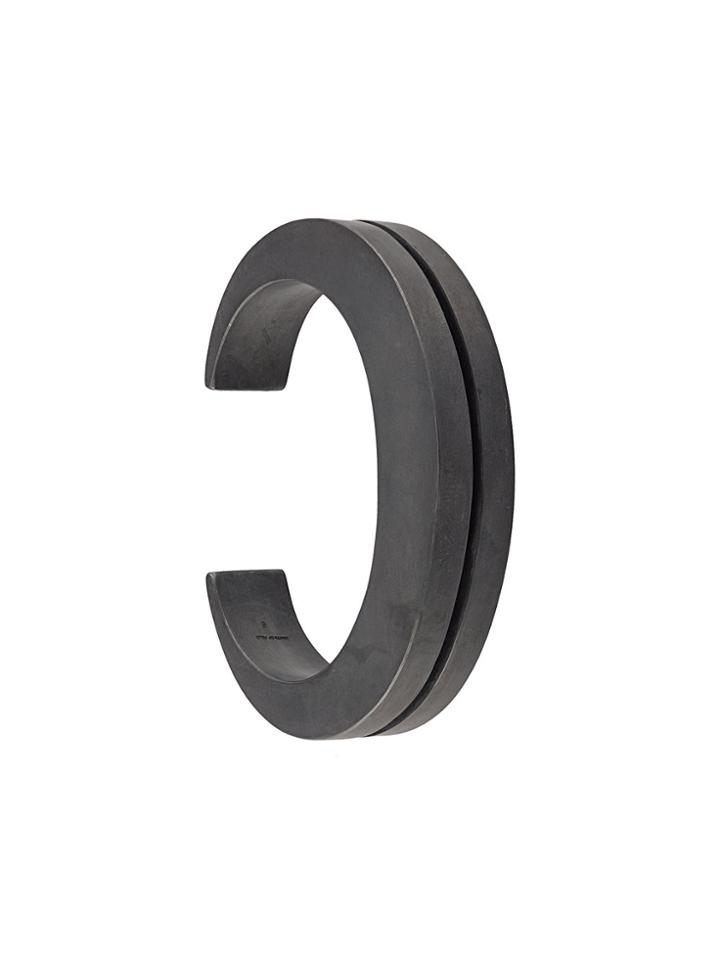 Parts Of Four Crescent Crevice Bracelet - Grey