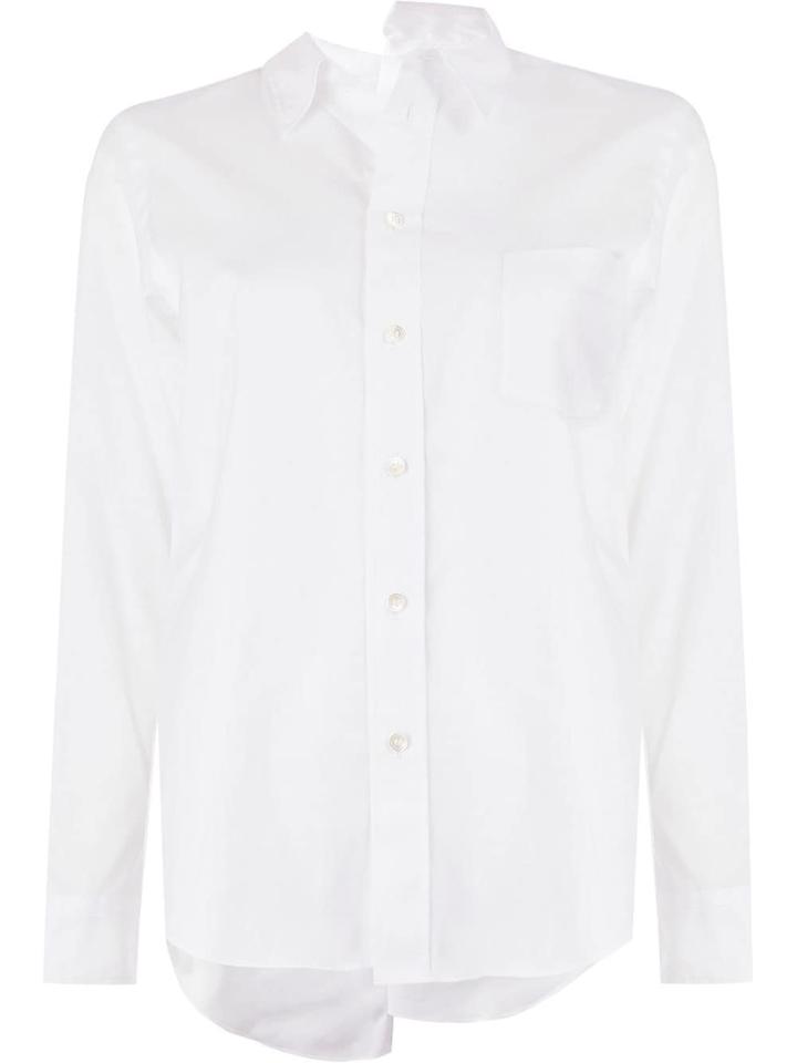 Junya Watanabe Asymmetric Shirt - White