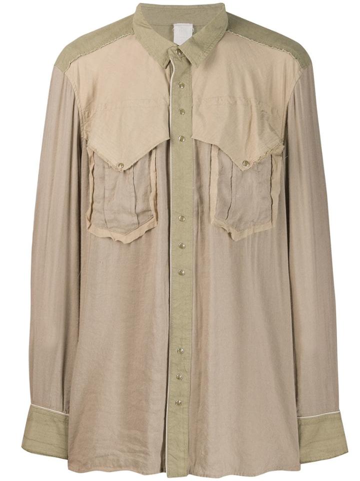 Carpe Diem Loose Fit Overshirt - Neutrals