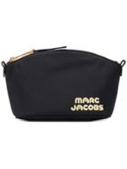 Marc Jacobs Logo Plaque Make Up Bag - Black