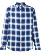 Natural Selection Slate Checked Shirt - Blue