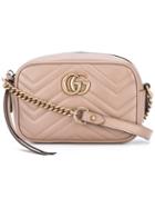 Gucci Gg Marmont Crossbody Bag, Brown, Calf Leather