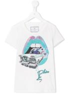 Philipp Plein Kids 'baby Vintage' T-shirt, Girl's, Size: 6 Yrs, White