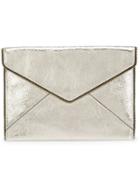 Rebecca Minkoff Envelope Clutch Bag, Women's, Grey