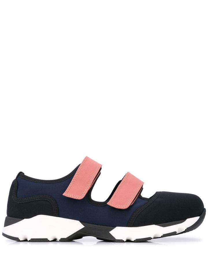 Marni Bimba Cut-out Sneakers - Black