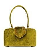Mehry Mu Velvet Boxy Tote - Green