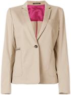 Ps By Paul Smith 'sabbia' Contrasted Jacket - Nude & Neutrals