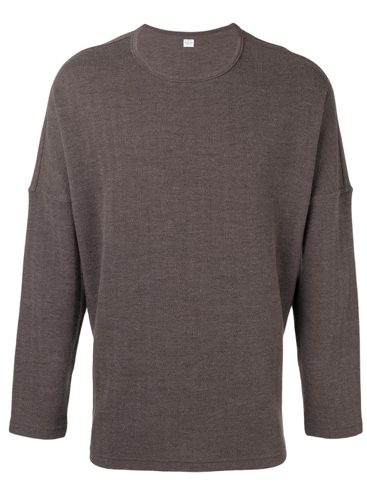 E. Tautz Loose-fit Jumper - Brown