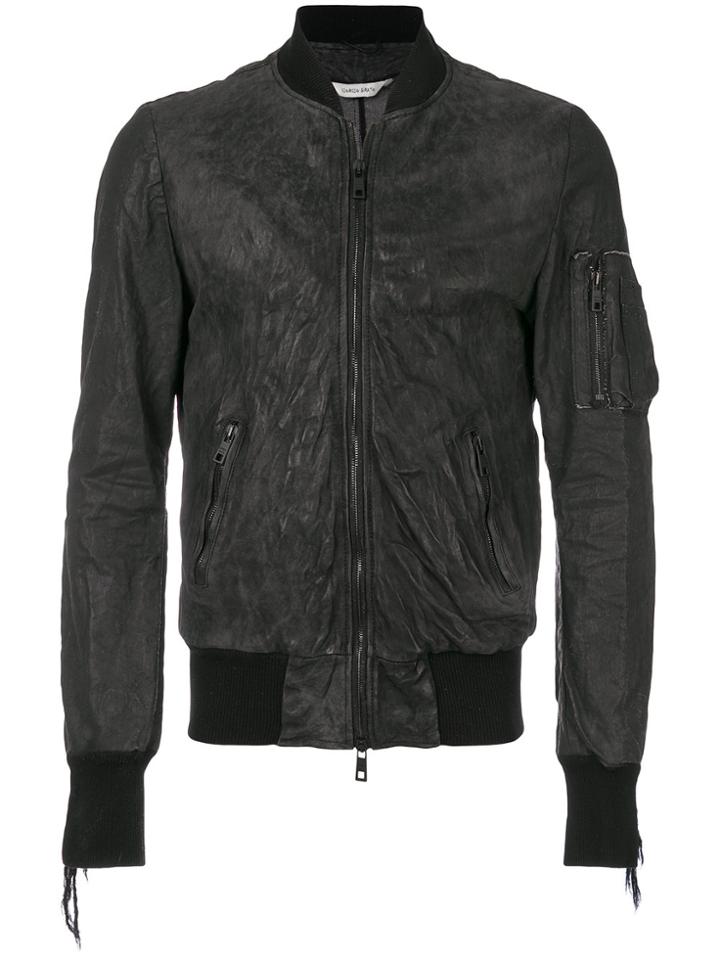 Giorgio Brato Wrinkled Jacket - Black