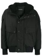 Neil Barrett Hooded Bomber Jacket - Black