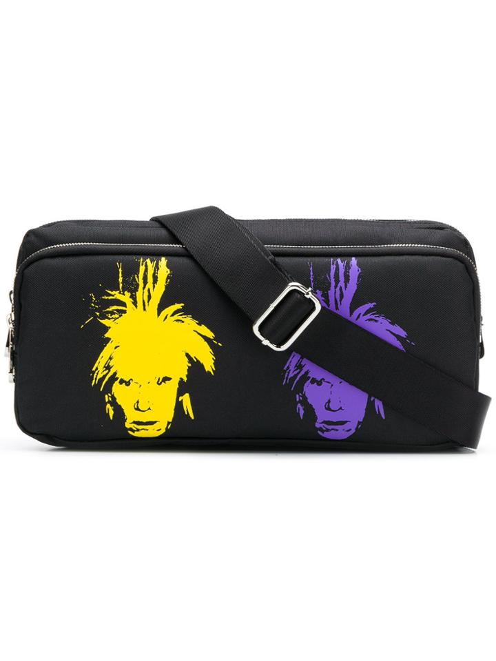 Calvin Klein Jeans Andy Warhol Print Belt Bag - Black