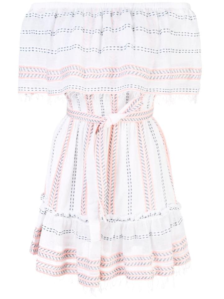 Lemlem Zenha Off-shoulder Dress - White