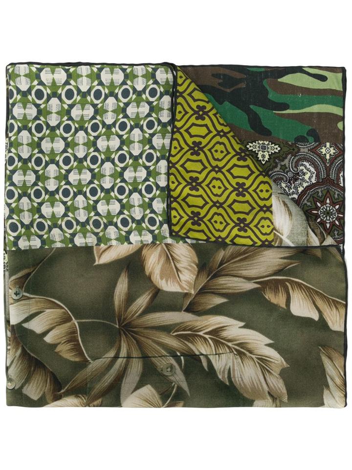 Pierre-louis Mascia Floral Print Scarf - Green