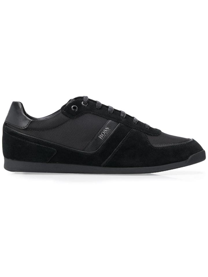 Boss Hugo Boss Textured Sneakersr - Black