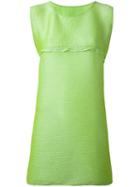 Issey Miyake Cauliflower Long Loose Fit Tank Top