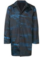 Ps Paul Smith Printed Jacket - Blue