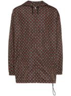 Gucci Gg-print Hooded Windbreaker Jacket - Multicolour