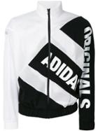 Adidas Originals - Mesh Track Jacket - Women - Polyester - 42, White, Polyester