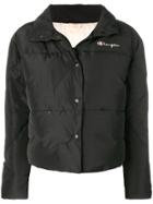 Champion Zipped Bomber Jacket - Black
