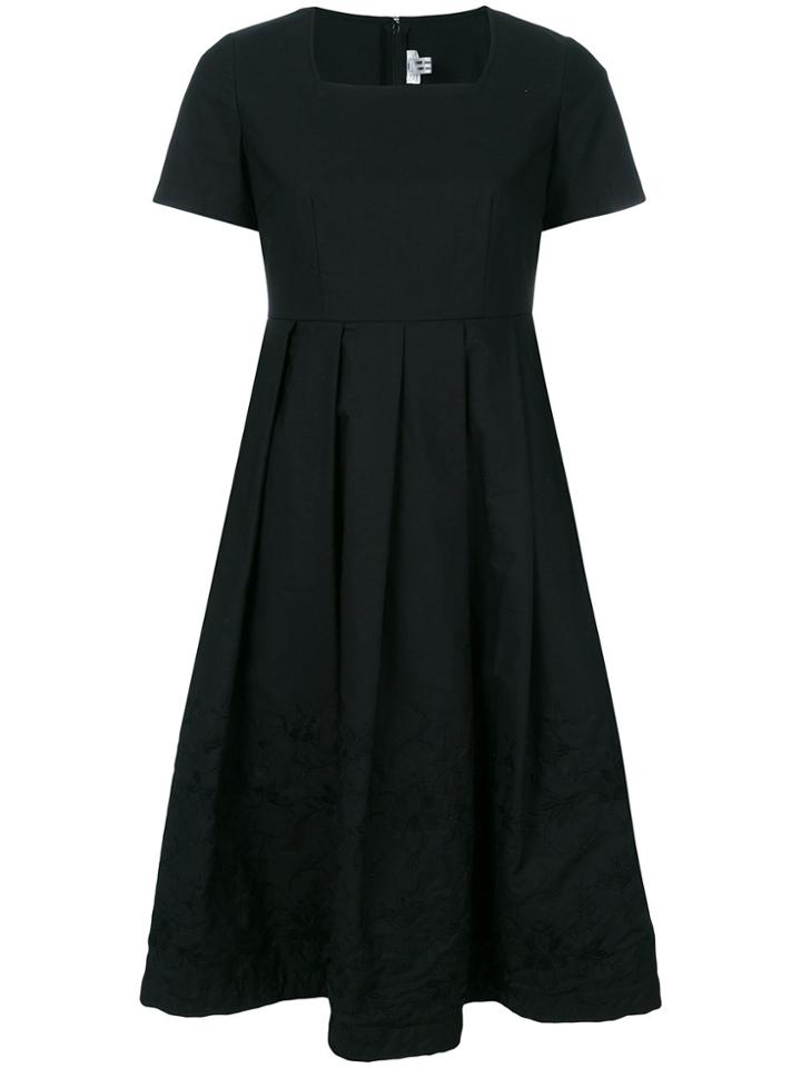 Comme Des Garçons Comme Des Garçons Square Neck Pleated Skirt Dress -