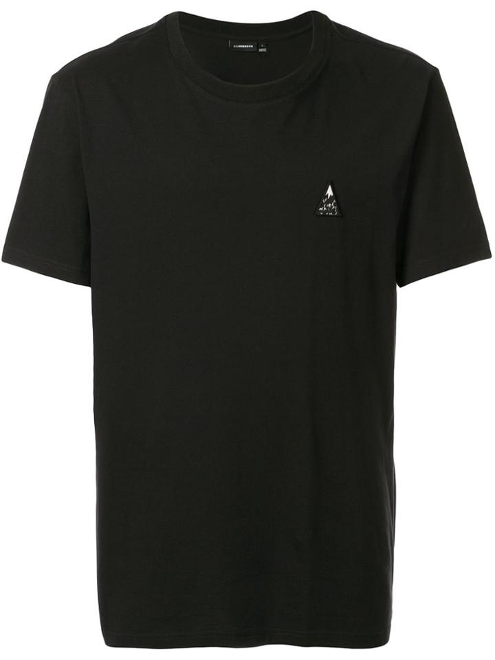 J.lindeberg Bridge Embroidered Logo T-shirt - Black