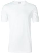 Dolce & Gabbana Underwear Round Neck T-shirt, Men's, Size: 7, White, Cotton/spandex/elastane