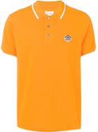 Kenzo Logo Knitted Polo T-shirt - Orange